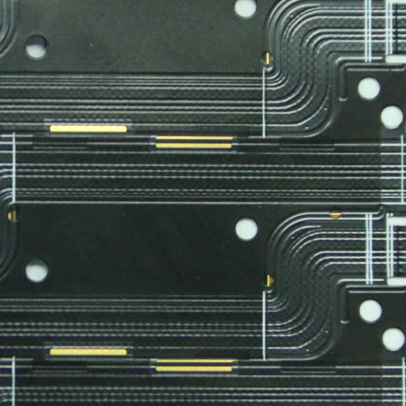 UltraThin Flex Circuit Board FPC Yellow SolderMask 0.2mm for Battery Management
