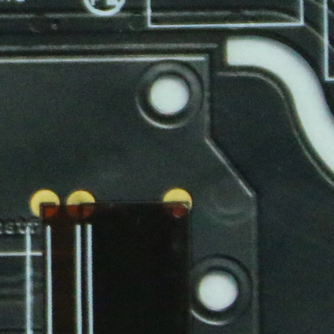 PCB flexible de alta resolución de doble cara para pantallas de visualización de vehículos inteligentes