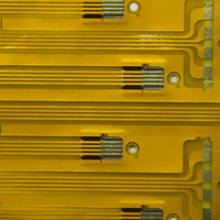 Golden Finger Single Sided Flexible PCB Flex Energy Storage 